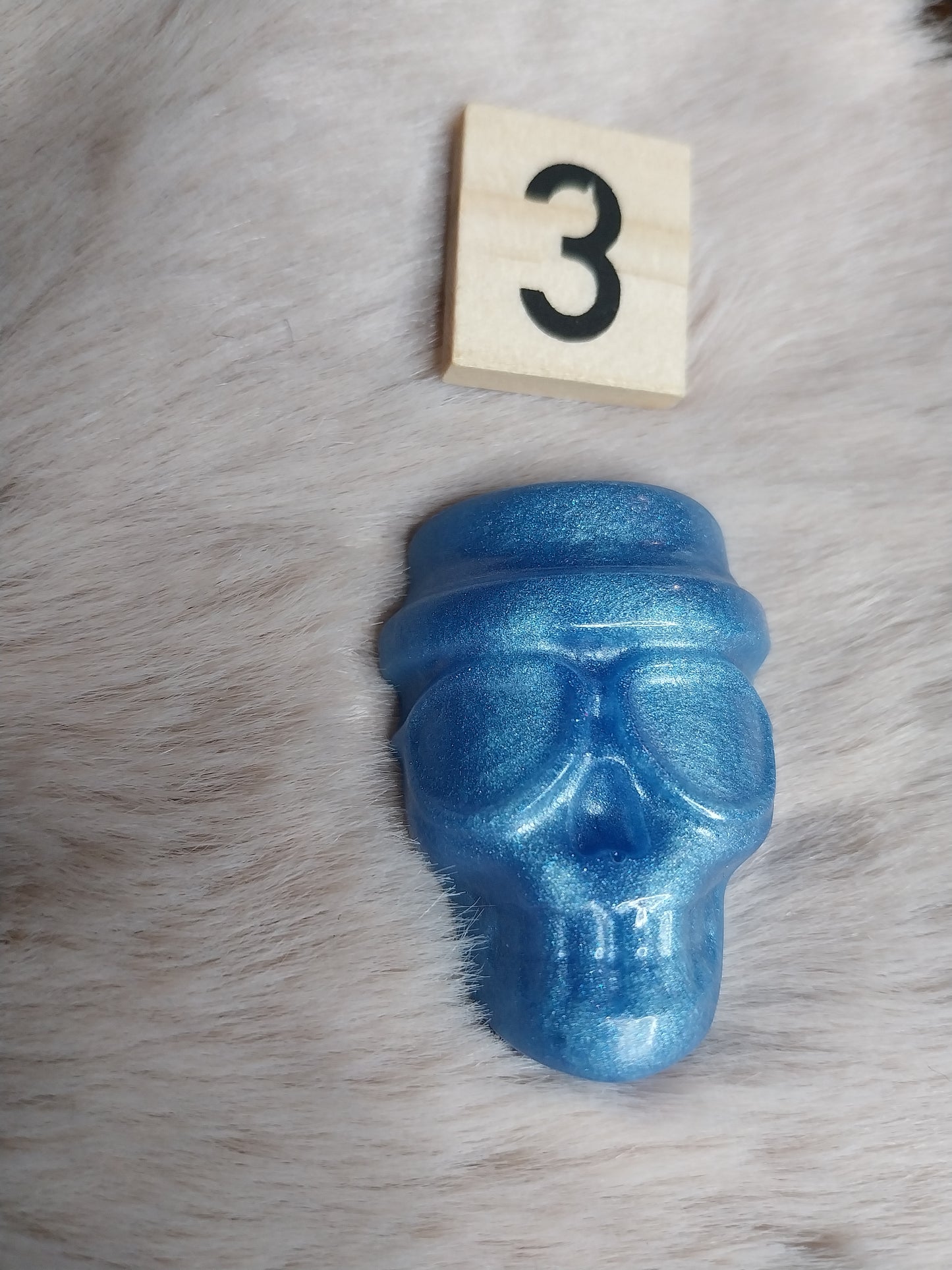 Magnet tête de mort - crâne