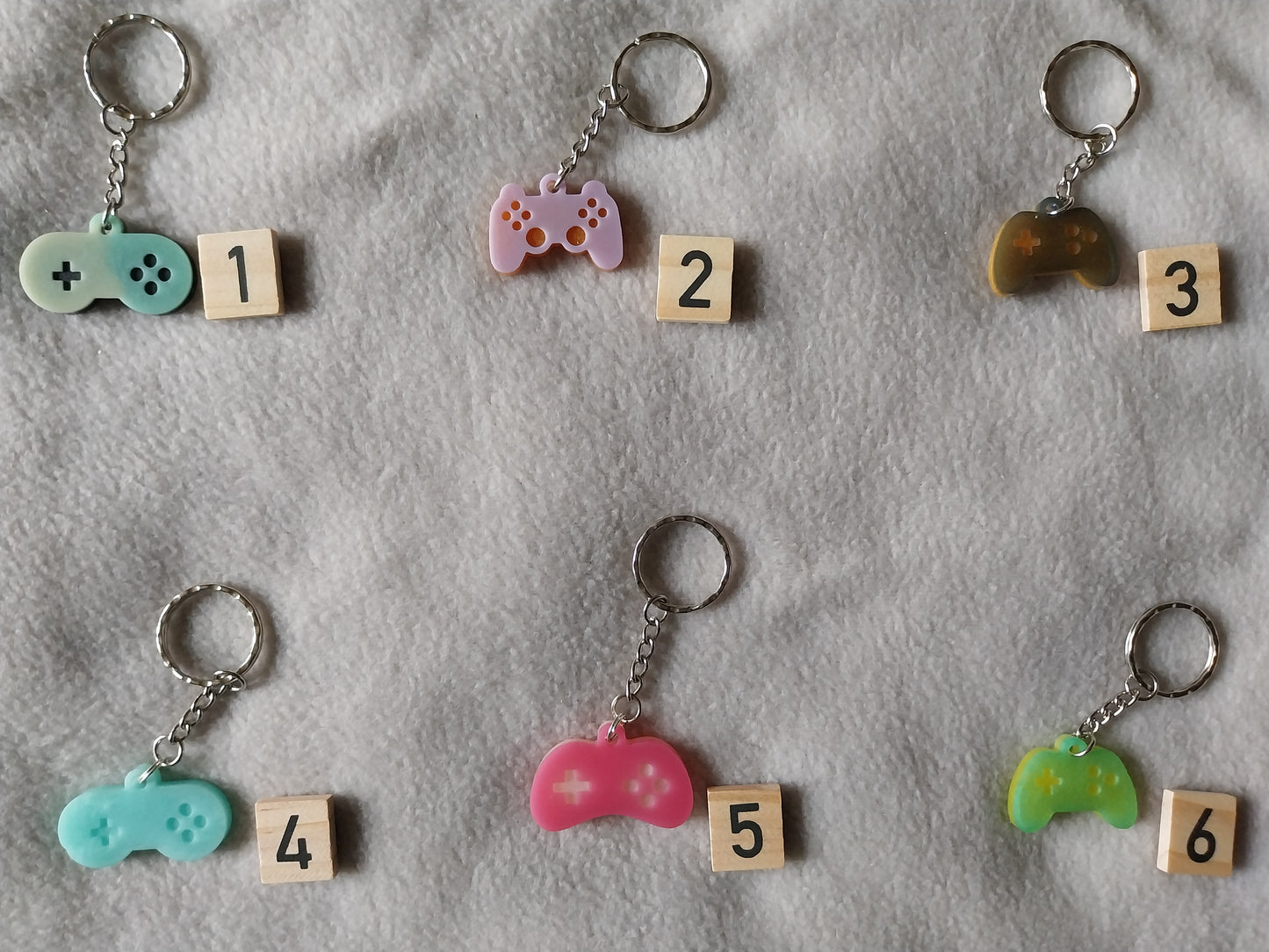 Porte-clefs manette de jeu