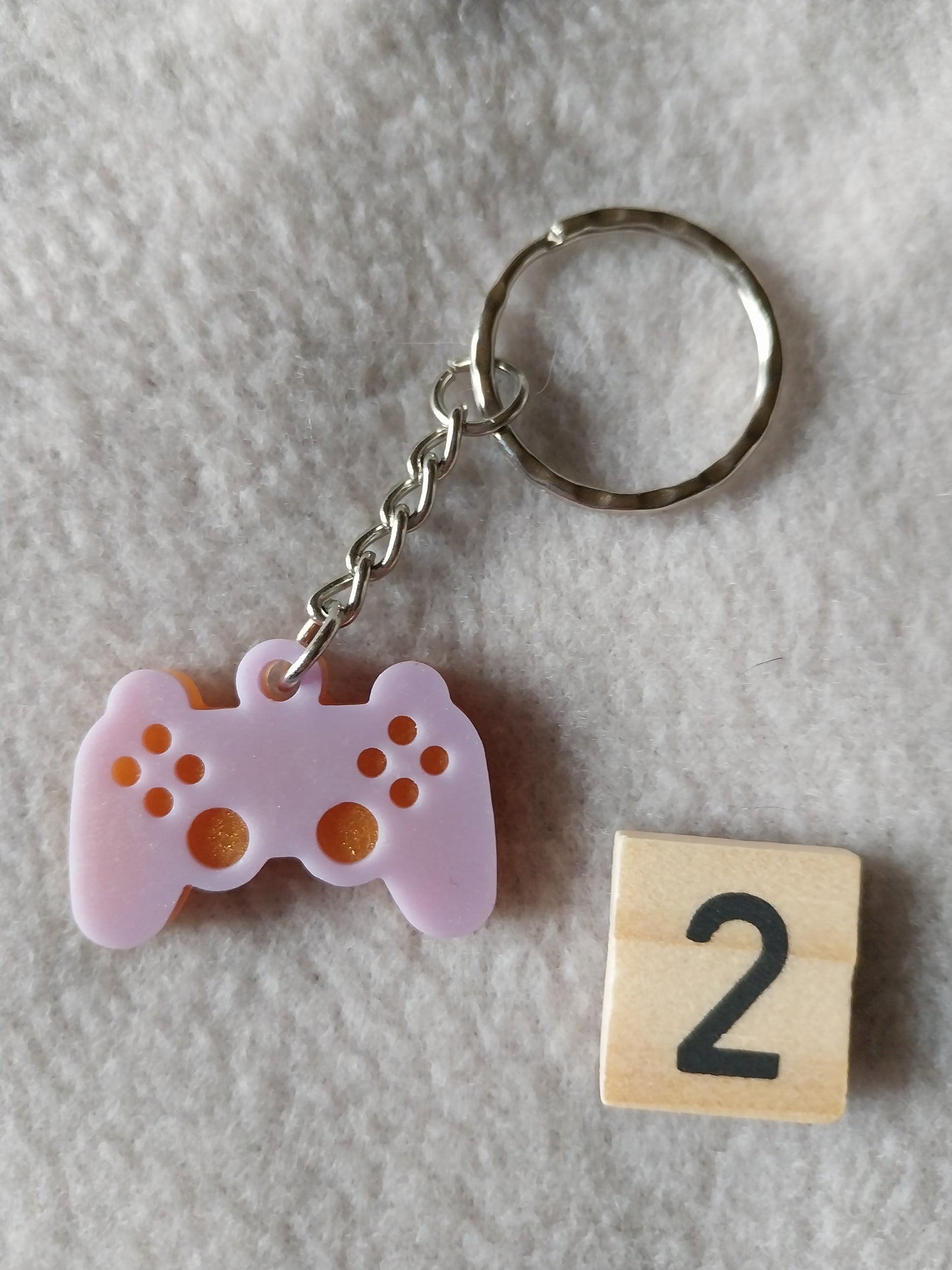 Porte-clefs manette de jeu