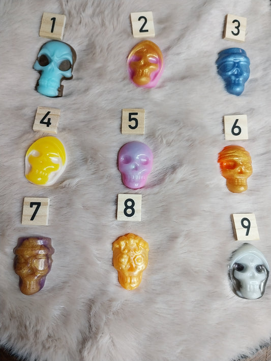 Magnet tête de mort - crâne