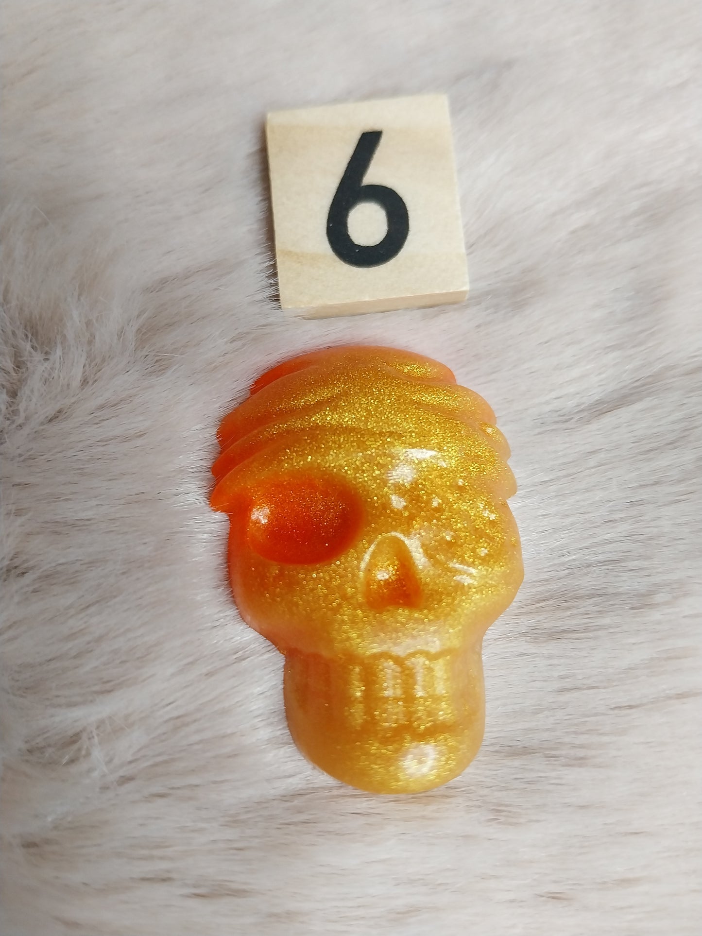 Magnet tête de mort - crâne