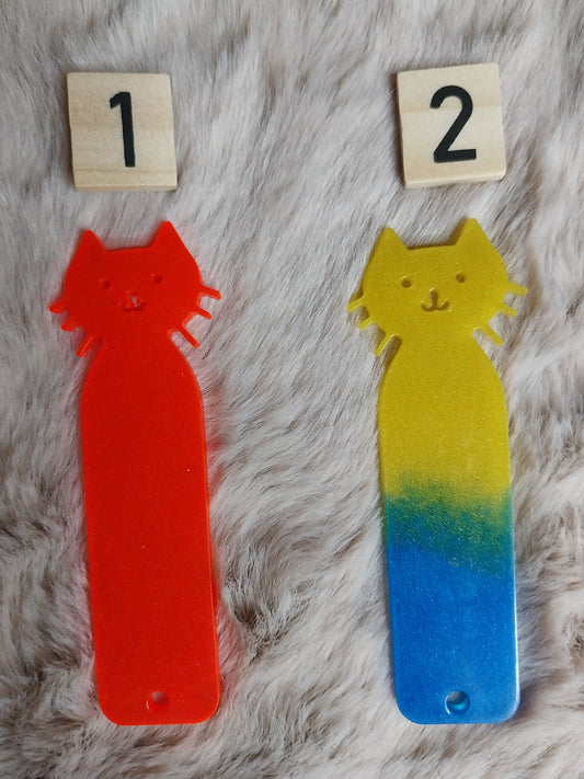 Marque-pages "chat"