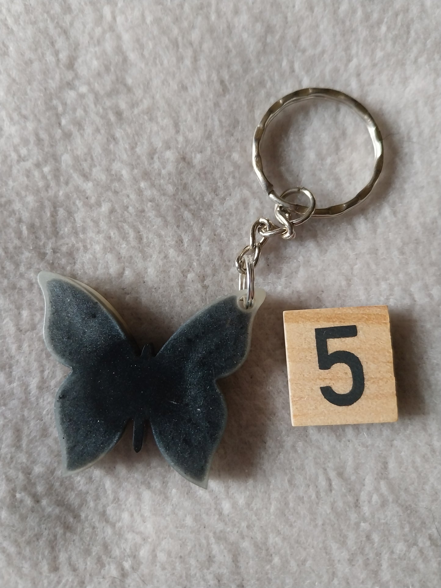 Porte-clefs papillon
