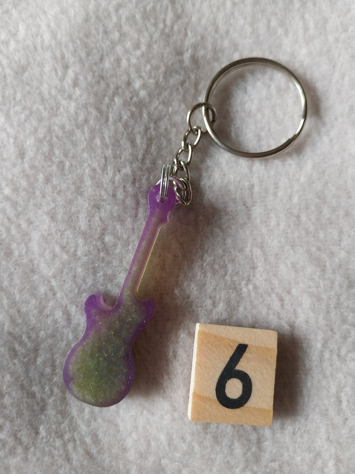 Porte-clefs guitare