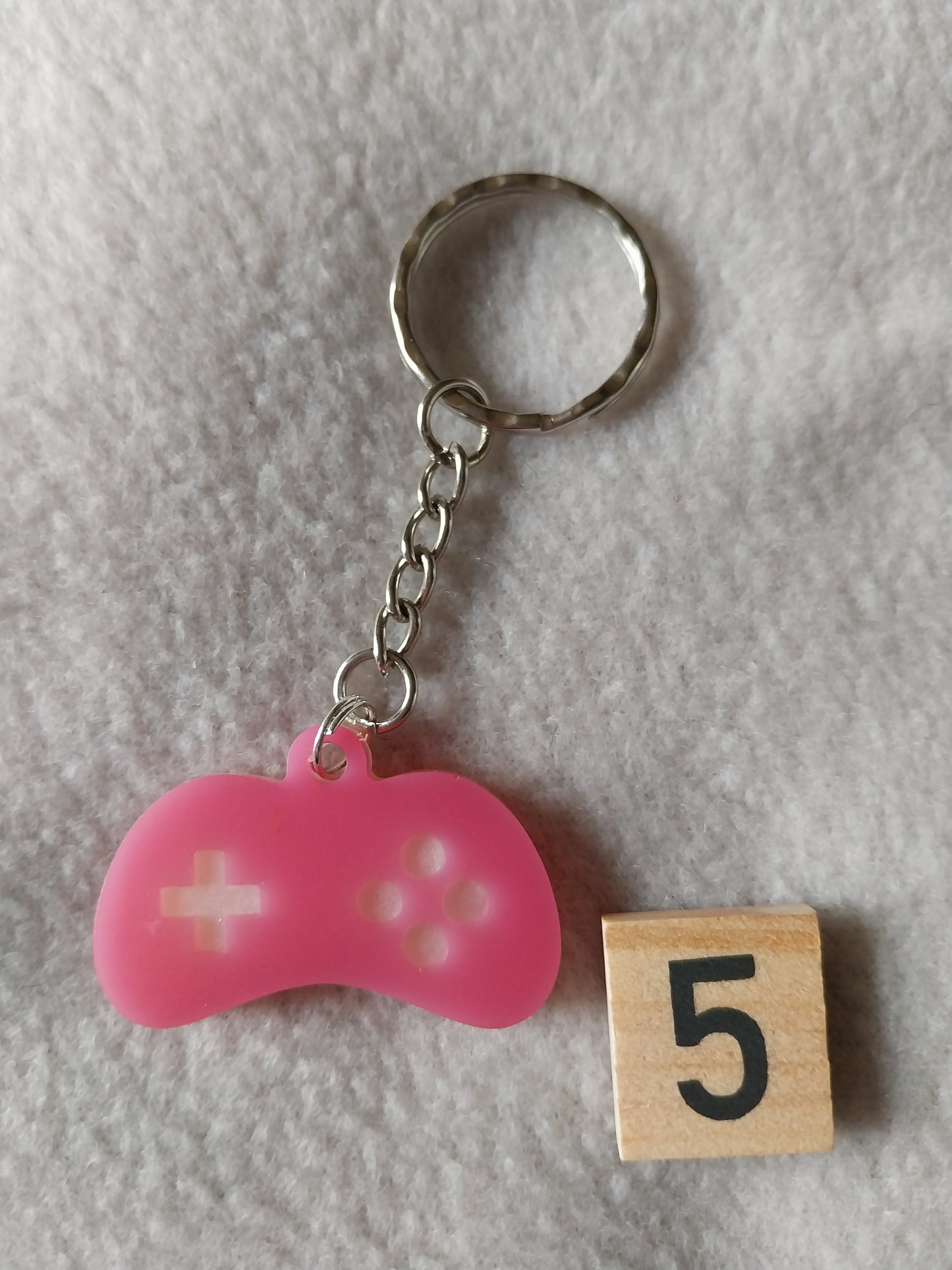 Porte-clefs manette de jeu
