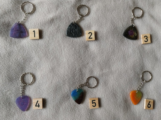 Porte-clefs médiator