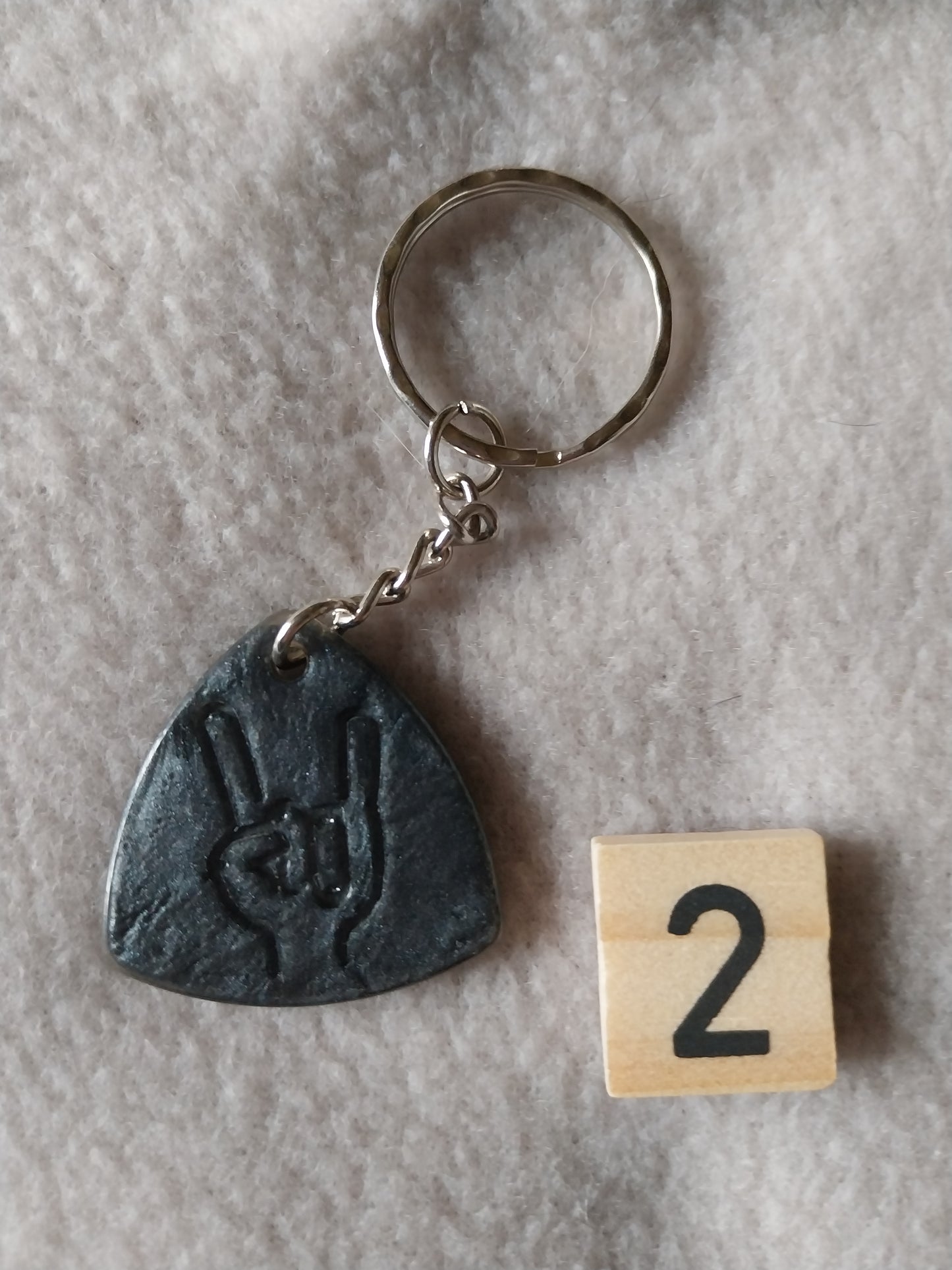 Porte-clefs médiator