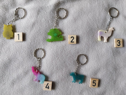 Porte-clefs animal