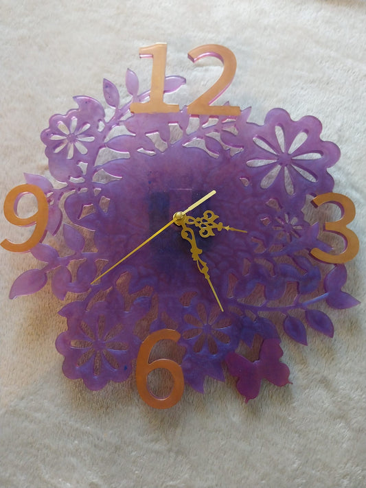 Horloge florale
