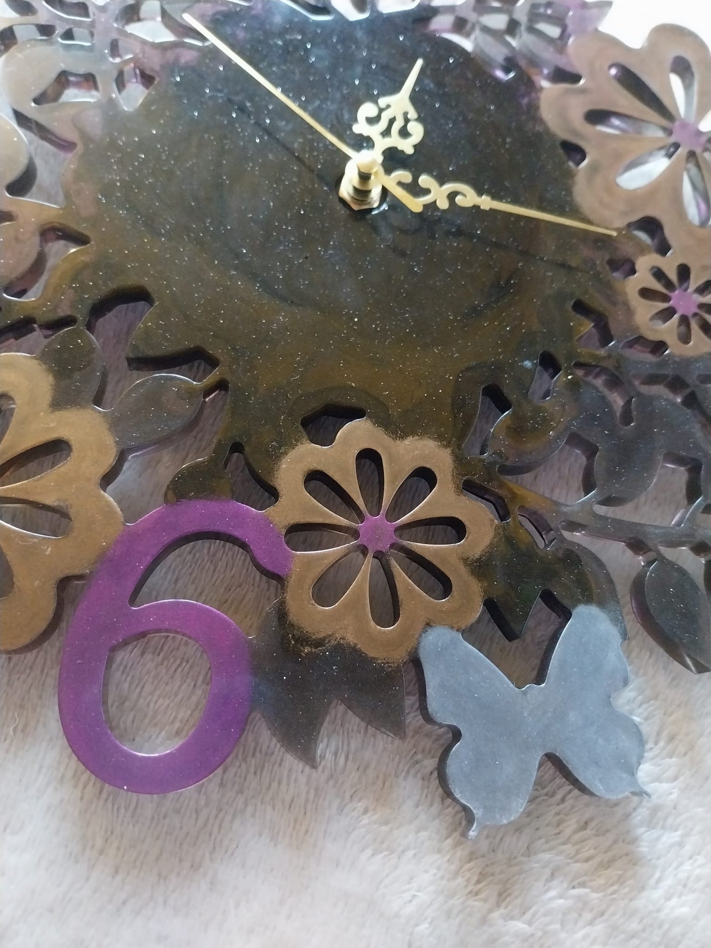 Horloge florale